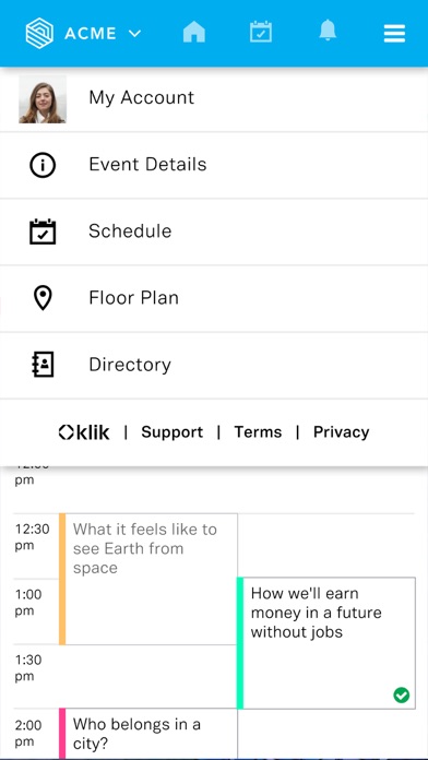 klik Event App screenshot 3