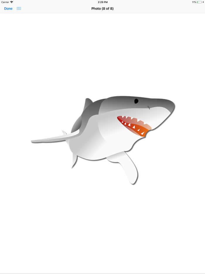 Ocean Shark Stickers