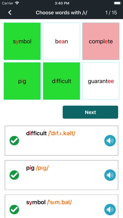 English Pronunciation IPA screenshot 4