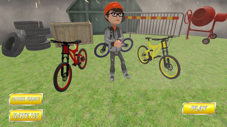 Impossible Bicycle Stunt race