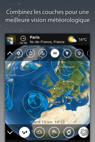 MeteoEarth screenshot 2