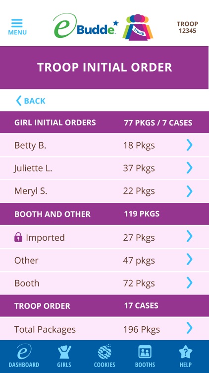 eBudde™ Troop App Plus