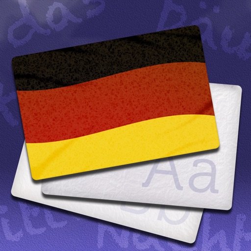 German Flash Card Fun - Flash Cards A to Z Icon