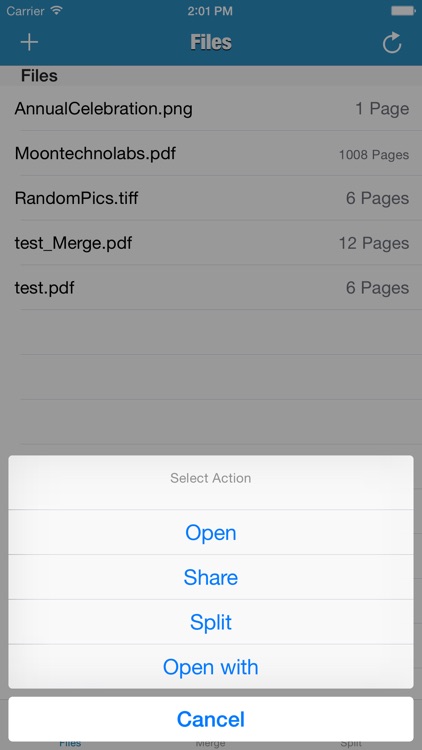 PDF - Split & Merge