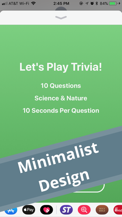 Simple Trivia - iMessage Game screenshot 3