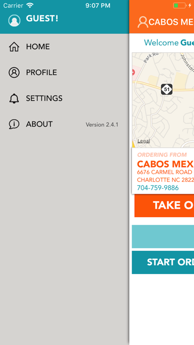 How to cancel & delete Cabos Mexican Cuisine  Cantina from iphone & ipad 1