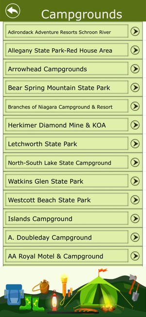 New York Campgrounds & Trails(圖3)-速報App