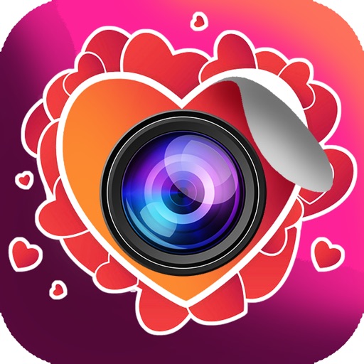 Bea Cam-Valentine Love Sticker iOS App