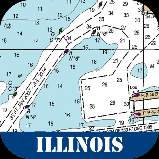 Illinois Raster Maps iOS App