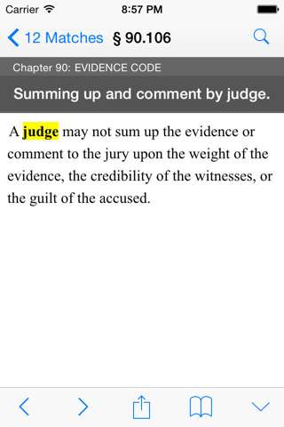 Florida Evidence Code (LawStack Series) screenshot 4