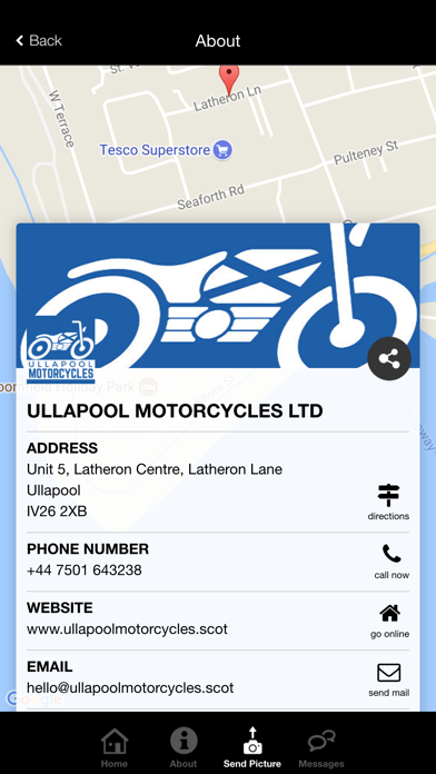 Ullapool Motorcycles Ltd screenshot 4