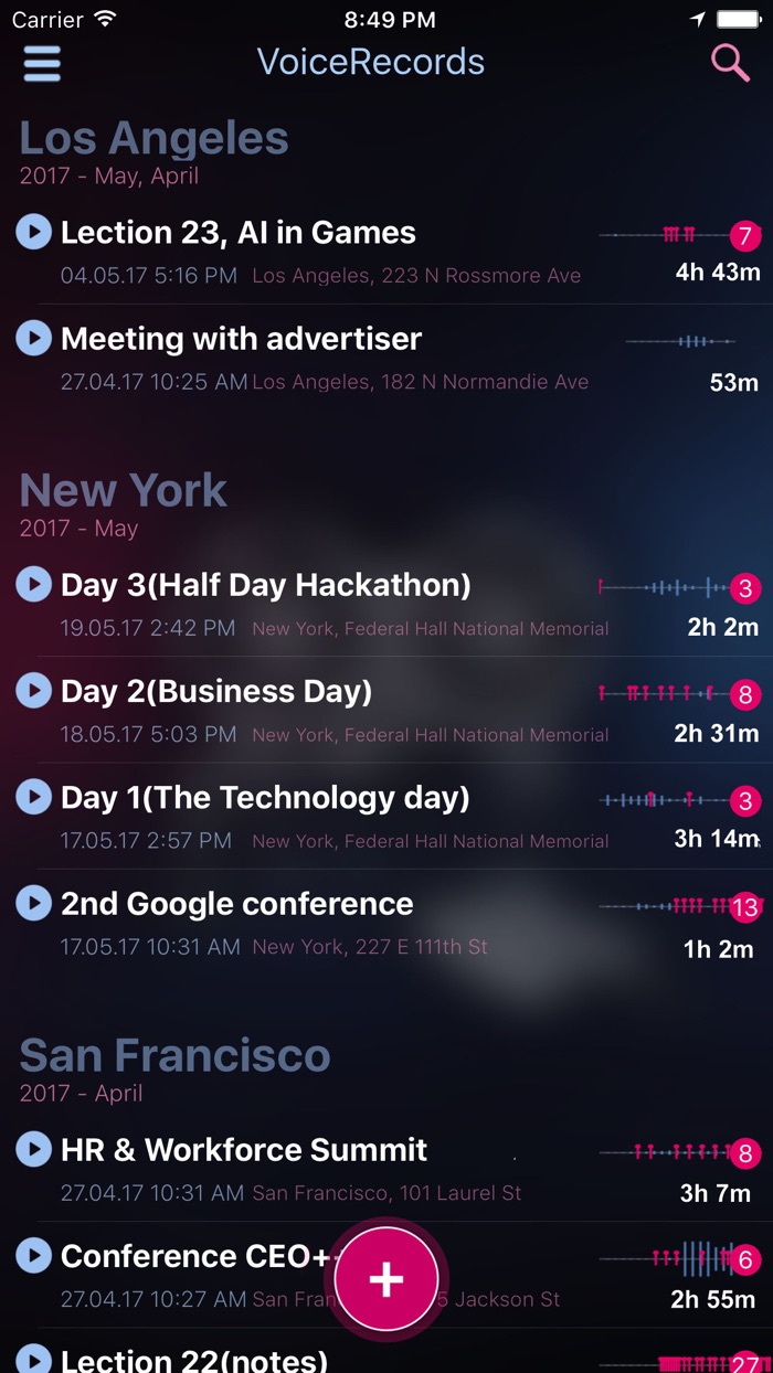 Voice Recorder Pro - Dictaphone, Annotations, Geo