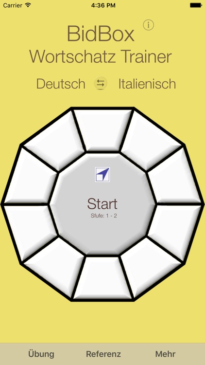 Vocabulary Trainer: German - Italian