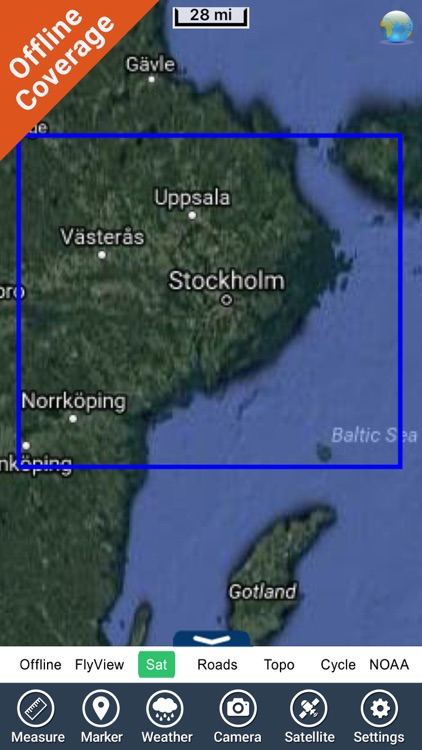 Marine Stockholm HD GPS Map Navigator screenshot-4