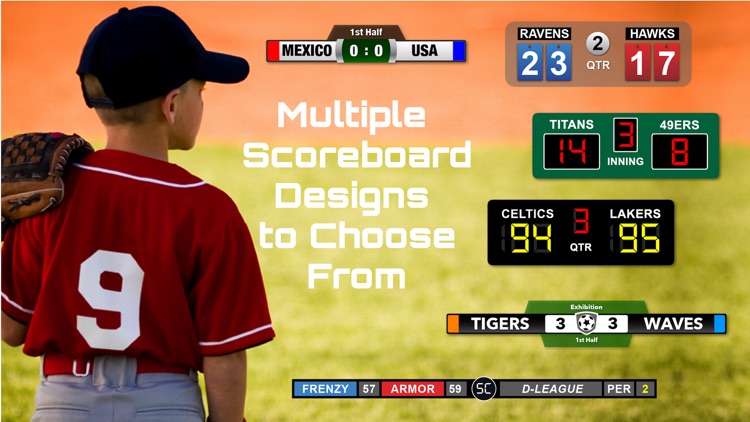 ScoreCam - Embedded Scoreboard
