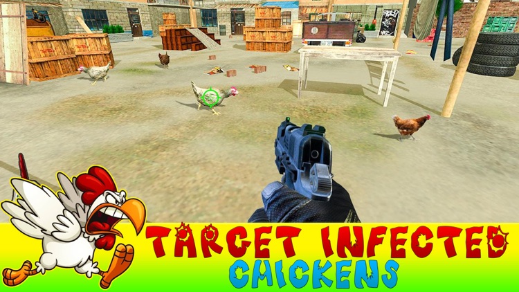 Crazy Chicken Shooting Pro screenshot-3