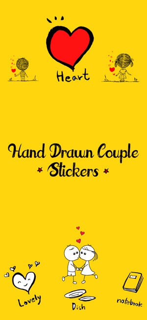 Animated Couple Love Stickers