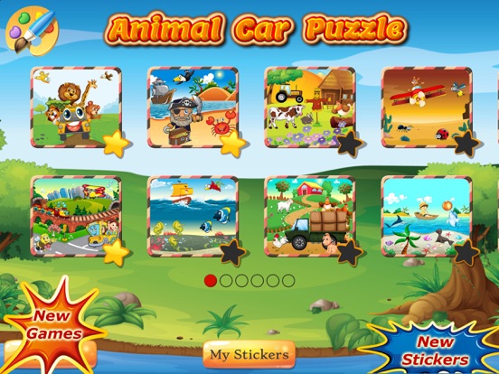 Animal Car Puzzle: Jigsaw Picture Games for Kids для iPad