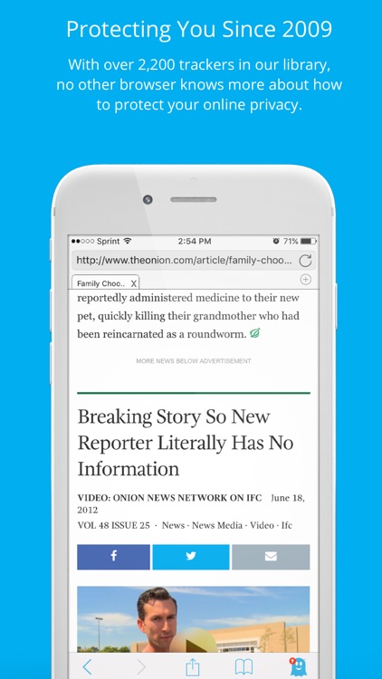 Ghostery Privacy Browser screenshot-4