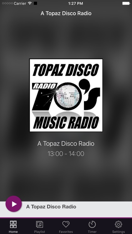 A Topaz Disco Radio