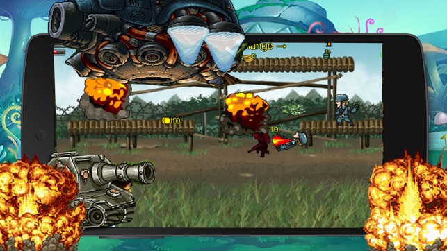 Metal Gun: Run n Shoot(圖2)-速報App