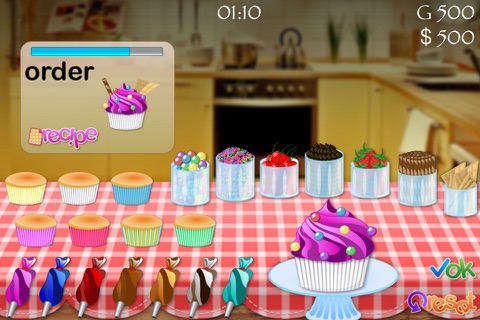 Cupcake Maker Cooking Fun screenshot 4
