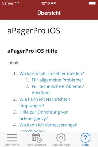 aPager Pro screenshot 2