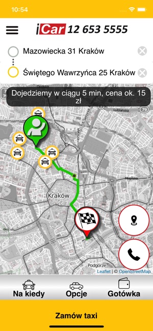 ICAR TAXI Kraków 12 653 5555(圖2)-速報App