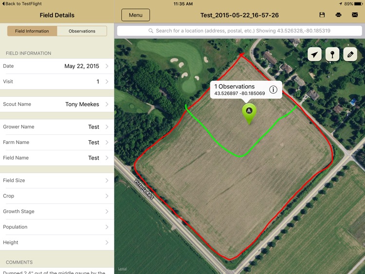 ScoutDoc - Farm Field Scouting