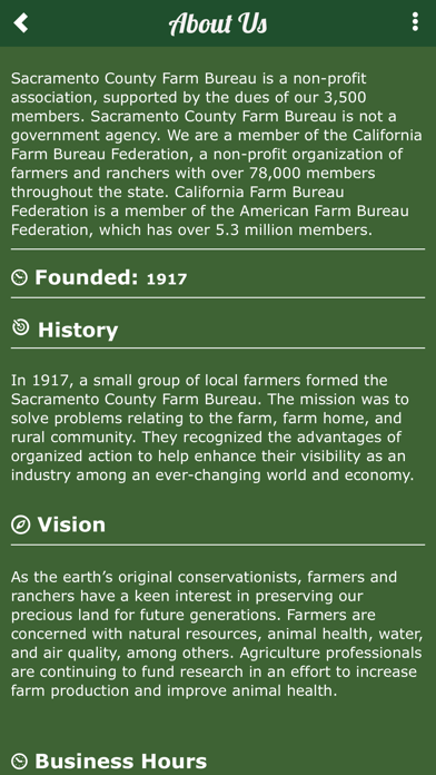 Sacramento County Farm Bureau screenshot 2