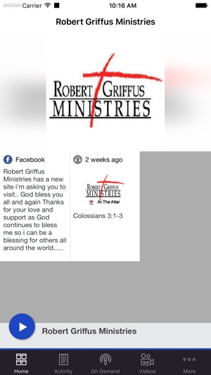 Robert Griffus Ministries(圖1)-速報App