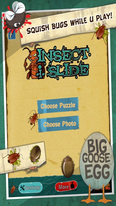 How to cancel & delete InsectiSlide Bugs Photo Tile Puzzle from iphone & ipad 2