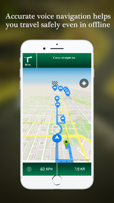 GPS Driving Route® screenshot 2