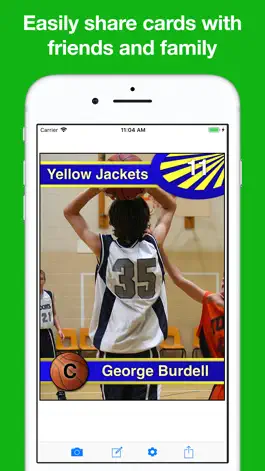 Game screenshot Sports Card Maker Pro apk