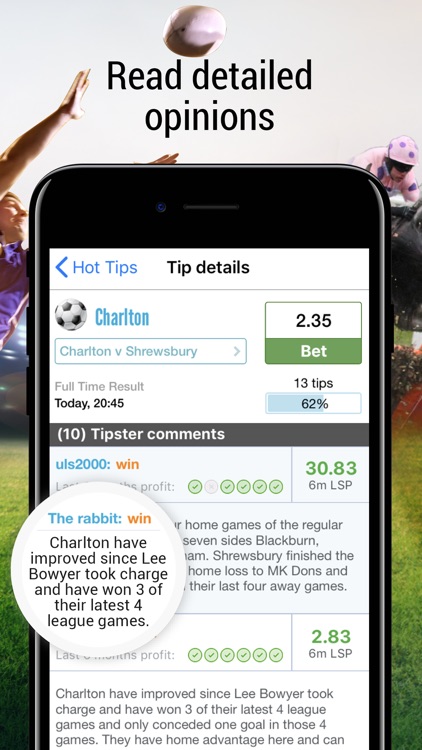 Sports betting tips - OLBG