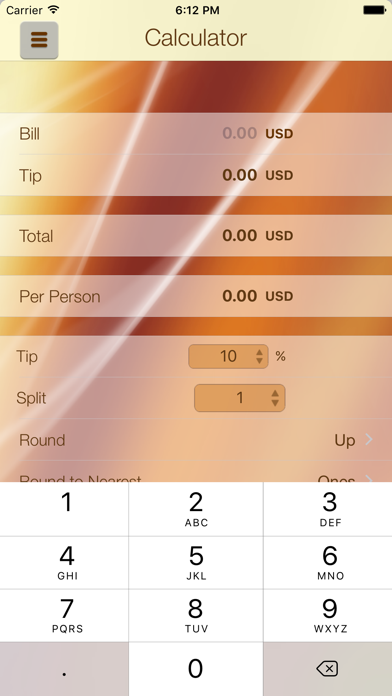 How to cancel & delete Tip Calculator - EasyTip! from iphone & ipad 1