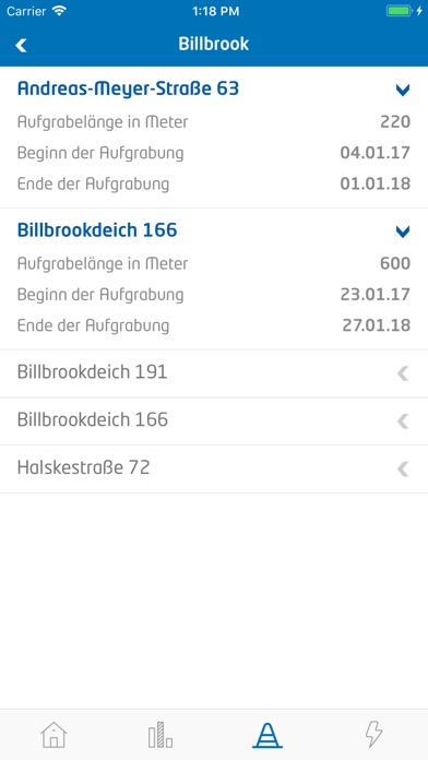 Stromnetz Hamburg App screenshot 4