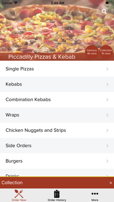 How to cancel & delete Piccadilly Pizzas Kebab from iphone & ipad 2