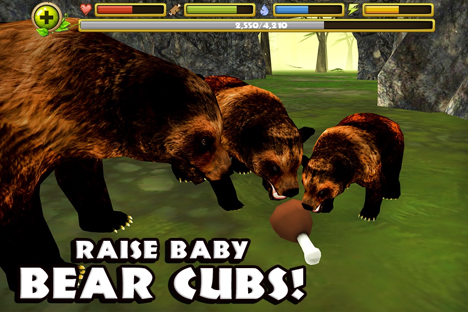 Wildlife Simulator: Bear screenshot 3
