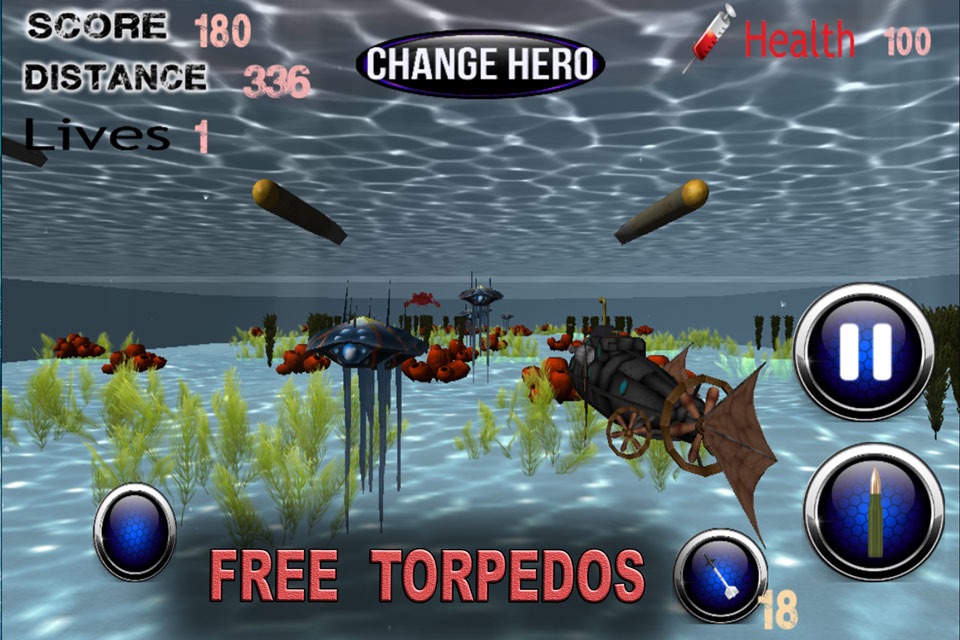 Submarine Strike Torpedo War screenshot 3