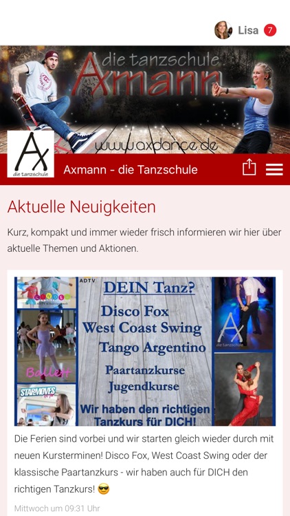 Axmann - die Tanzschule