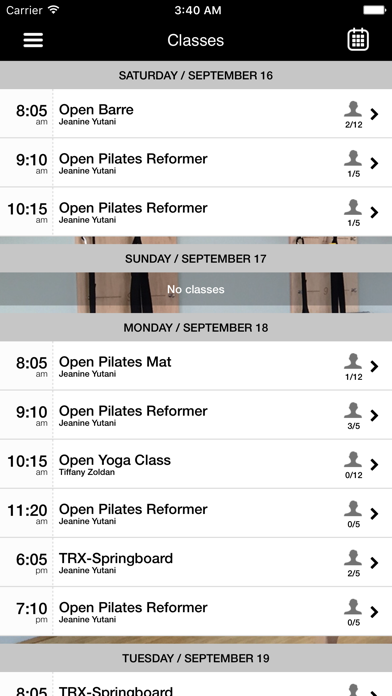 Via Pilates screenshot 3