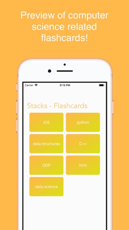 Stacks Flashcards