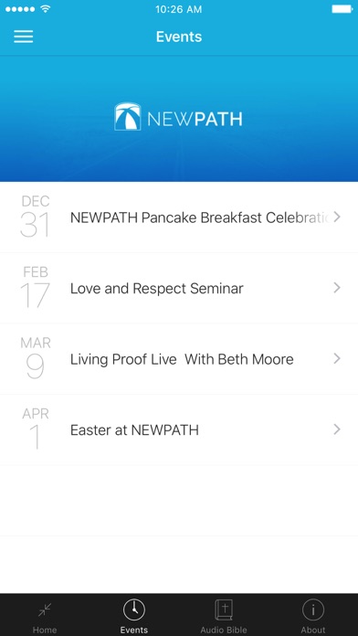 NEWPATH Church screenshot 2