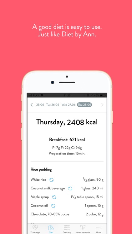 Diet & Training by Ann