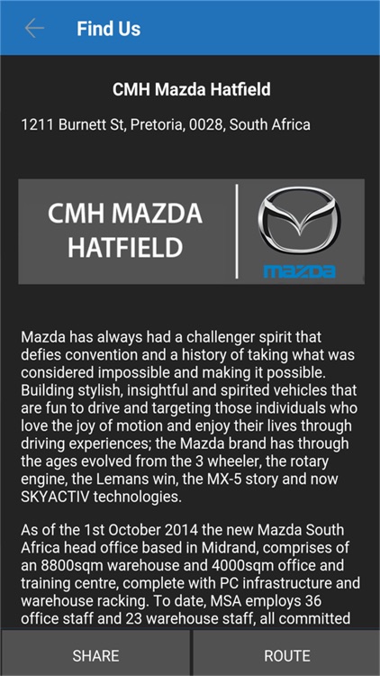 CMH Mazda Hatfield screenshot-3