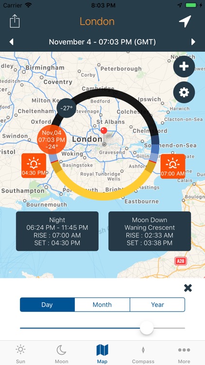 Sky Tracker : Sun & Moon