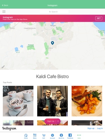 Kaldi Cafe & Bistro App screenshot 3