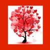 Tree Hearts Sticker Pack