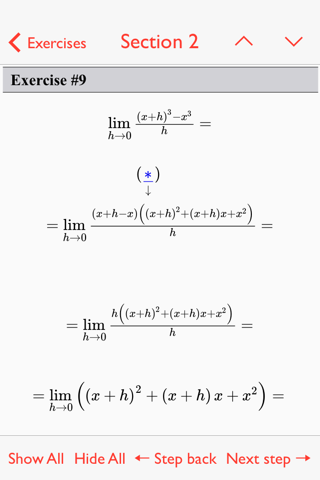 Limit of a function screenshot 4